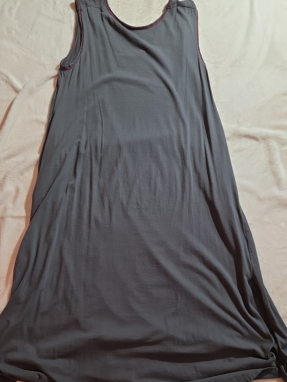 NATURAL LIFE Hangout Dress Charcoal Gray Size M - Picture 6 of 7